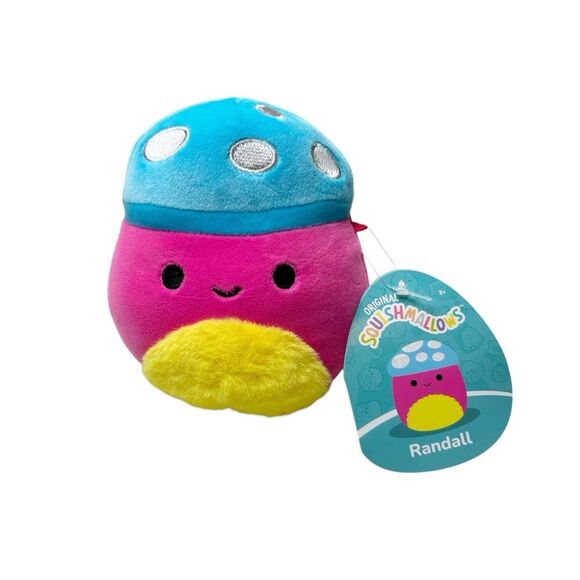 Randall 5” Pink Mushroom Squishmallow NWT - Picture 1 of 5